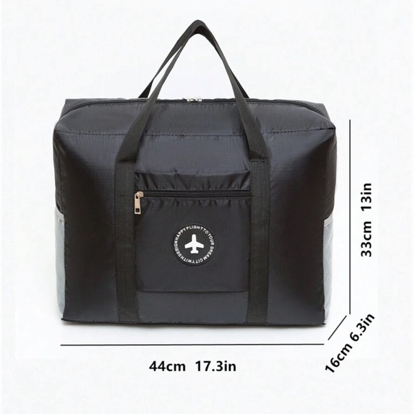 NEW Black Aircraft Duffel/Carry-On Bag – Large Capacity, Travel-Ready - Picture 3 of 6